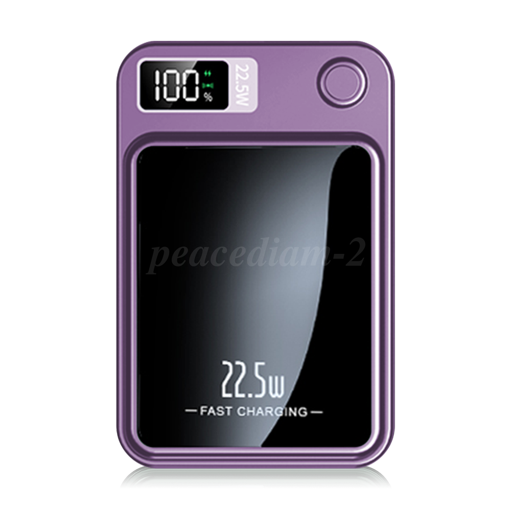 Magnetic Power Bank 10000mAh Portable USB Charger Wireless Charging for iPhone16