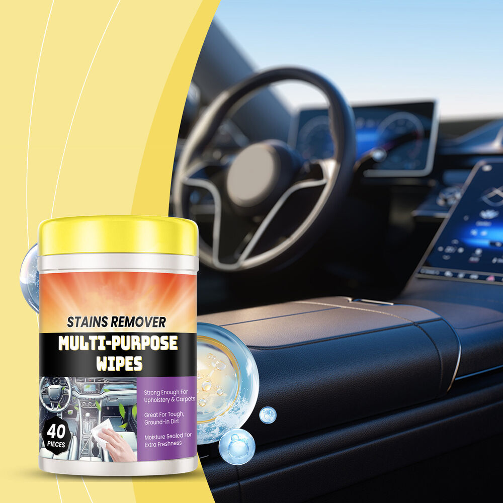 Automotive Interior Cleaning Wipes Stains Removal Cleansing Oil Cleaning Wiper