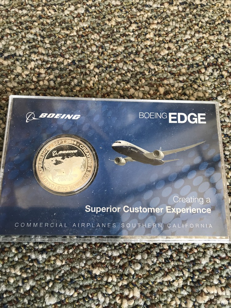 BOEING Customer Service CHALLENGE COIN~777 EDGE-image