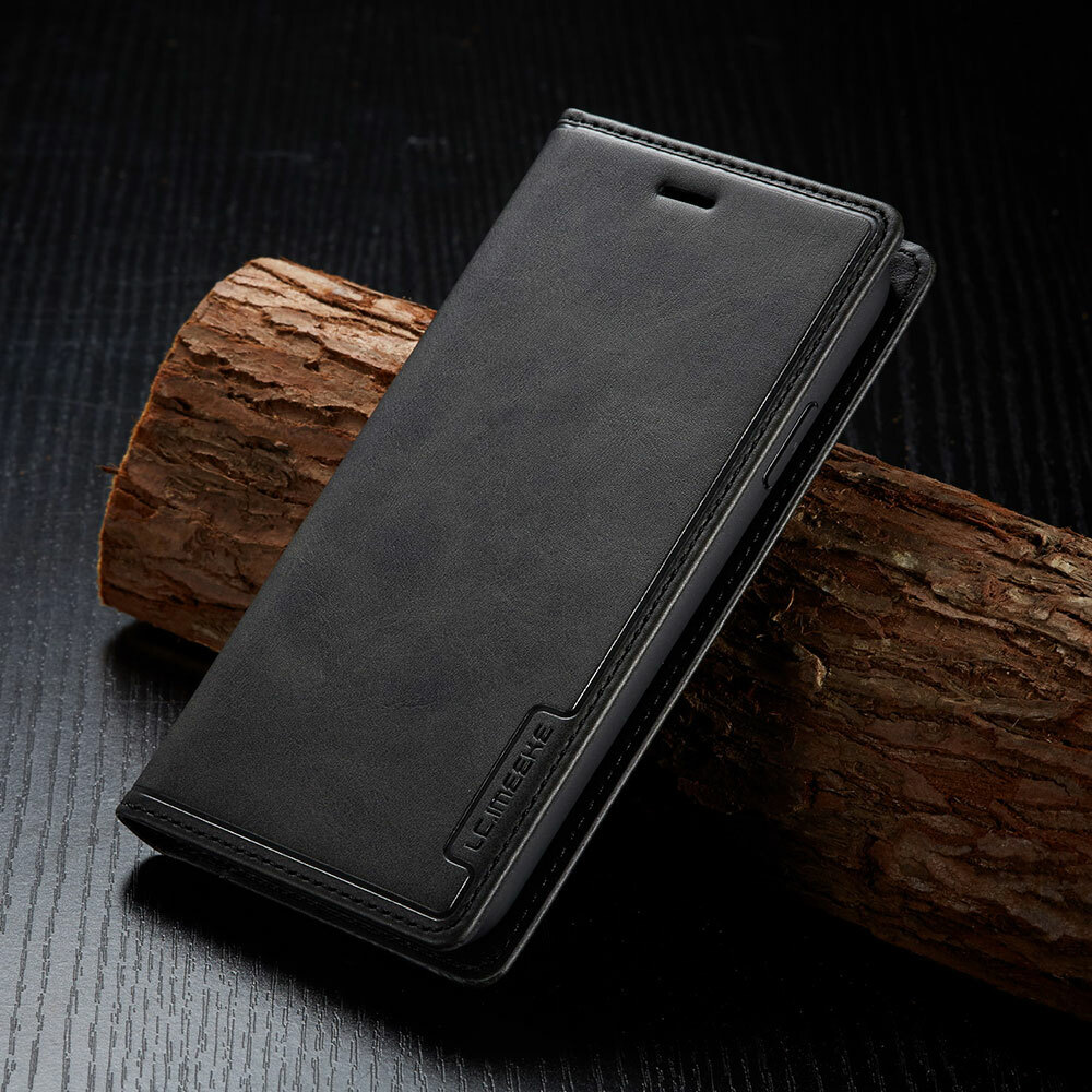 Luxury Leather Magnetic Flip Case for Apple iPhone Credit Card Holder-image