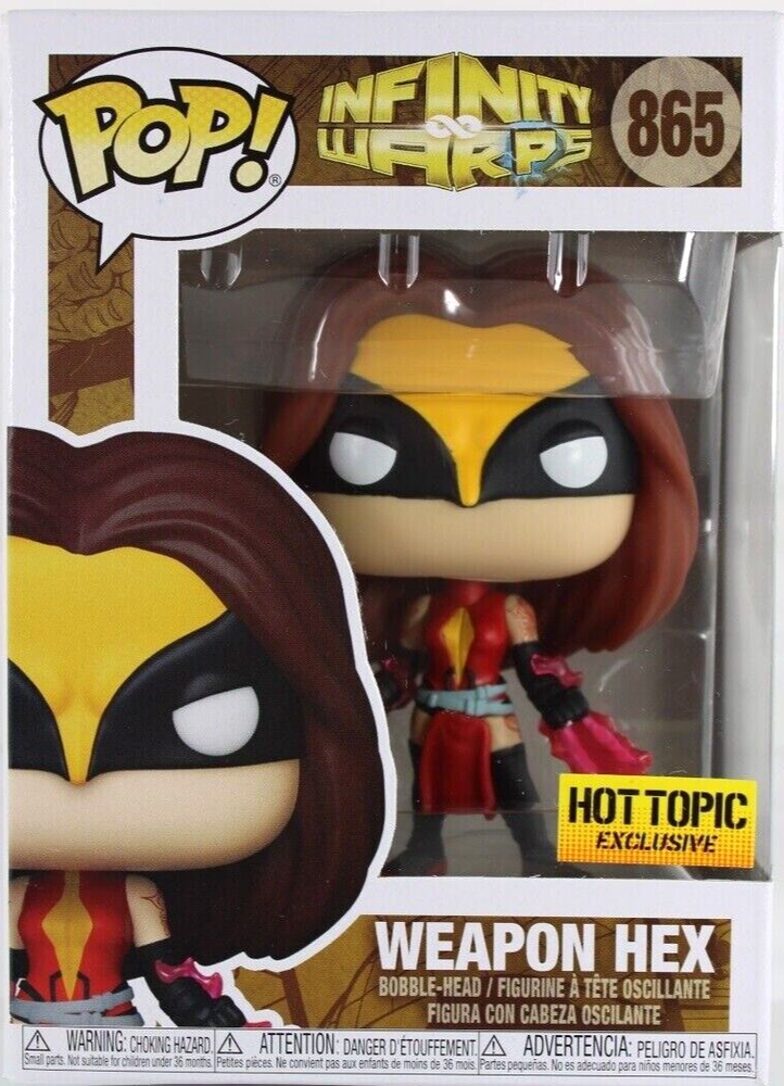 FUNKO POP INFINITY WARPS MARVEL WEAPON HEX EXCLUSIVE BOBBLEHEAD VINYL FIGURE 865