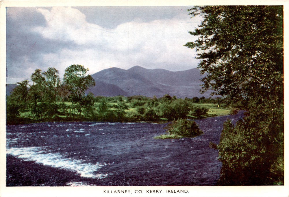 KILLARNEY, CO. KERRY, IRELAND, CORRESPONDENCE, ADDRESS Postcard