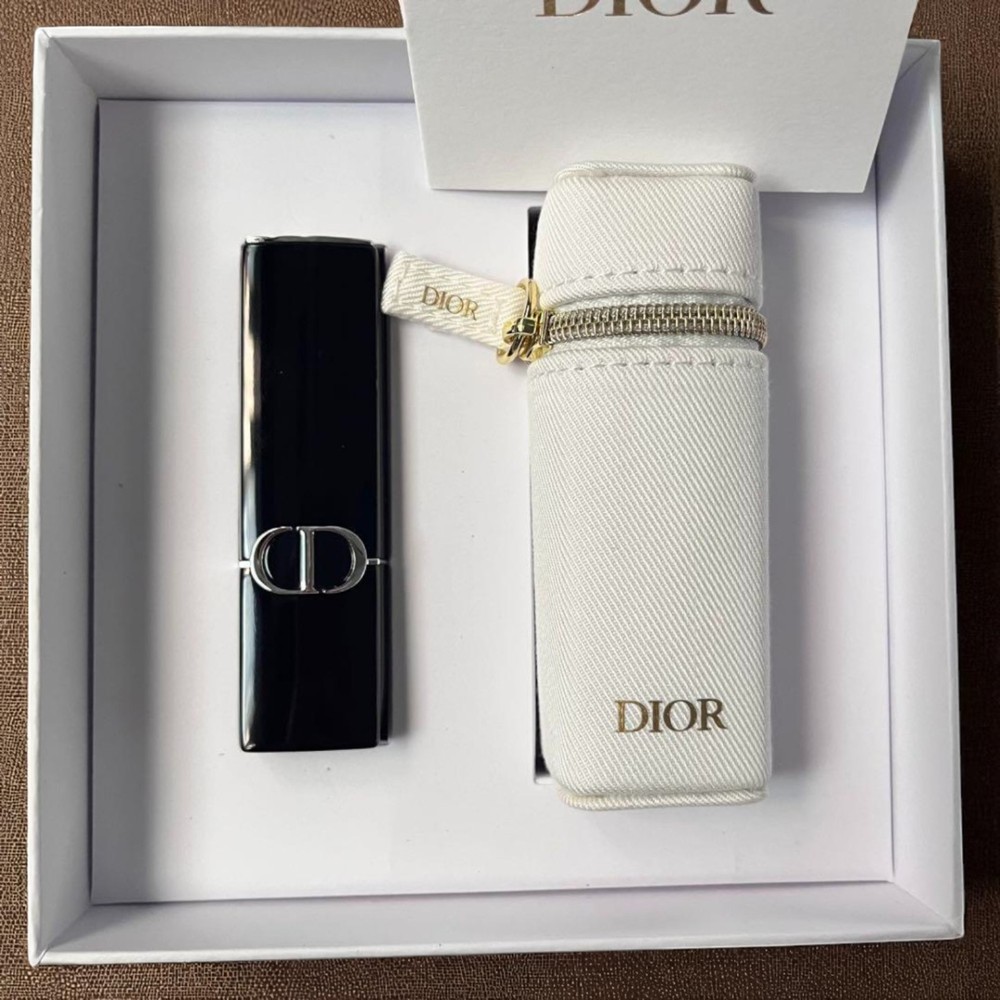 Dior Lip Case with White Keyboard Cosmetic Accessory for Phones