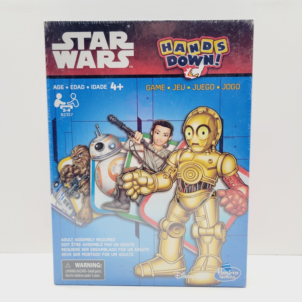 Disney Star Wars Hands Down By Hasbro Children’s Kids Card Game BRAND NEW 2014