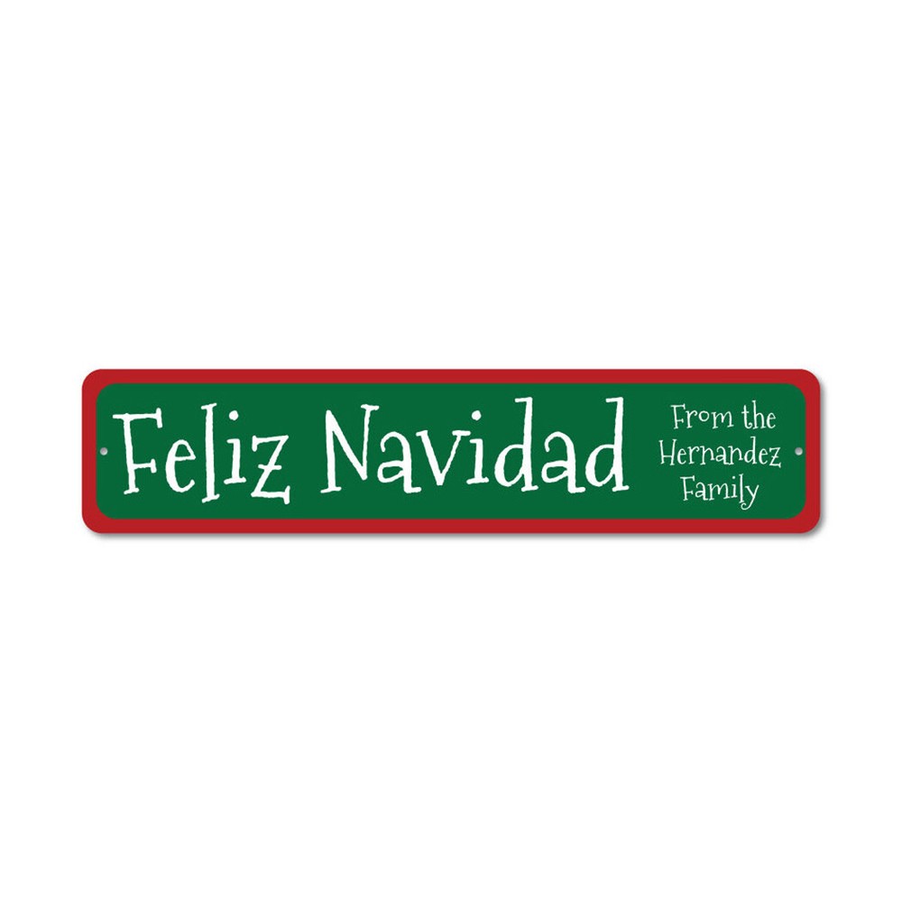Feliz Navidad Sign, Custom Feliz Navidad Decor, Christmas Sign