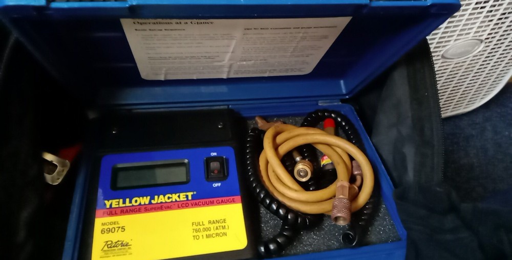 Ritchie HVAC LCD Vacuum Gauge