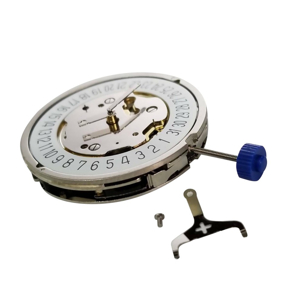 5-Hand Quartz Watch Movement with Battery & Date for RONDA 5021.D R
