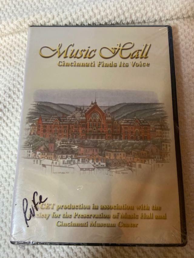 MUSIC HALL CINCINNATI FINDS ITS VOICE (DVD)*FACTORY SEALED*FREE SHIPPING*-image