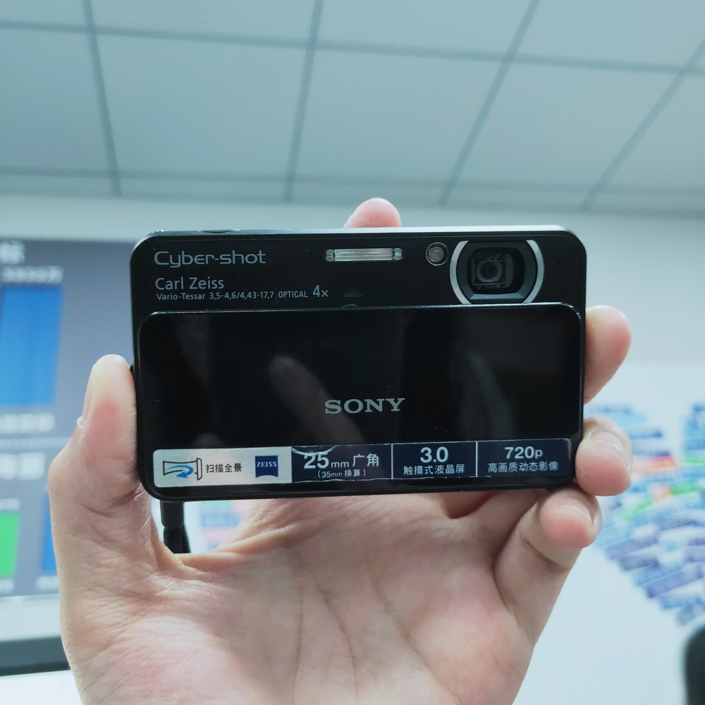 Sony Cyber-Shot DSC-T110 16.1MP 4x Zoom Digital Camera Black