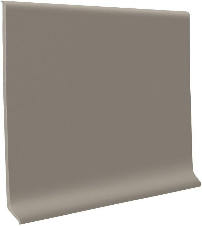 ROPPE 700 Series Rubber/Vinyl Mix Pewter 4 in. x 120 ft. x 1/8 in. Cove Base