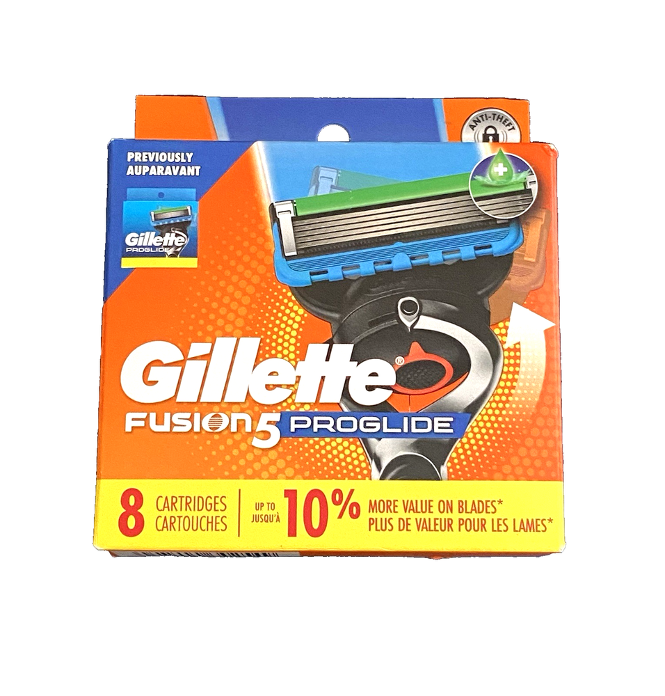Gillette Fusion5 ProGlide Power Razor Refill Blades 8ct Sealed Pack