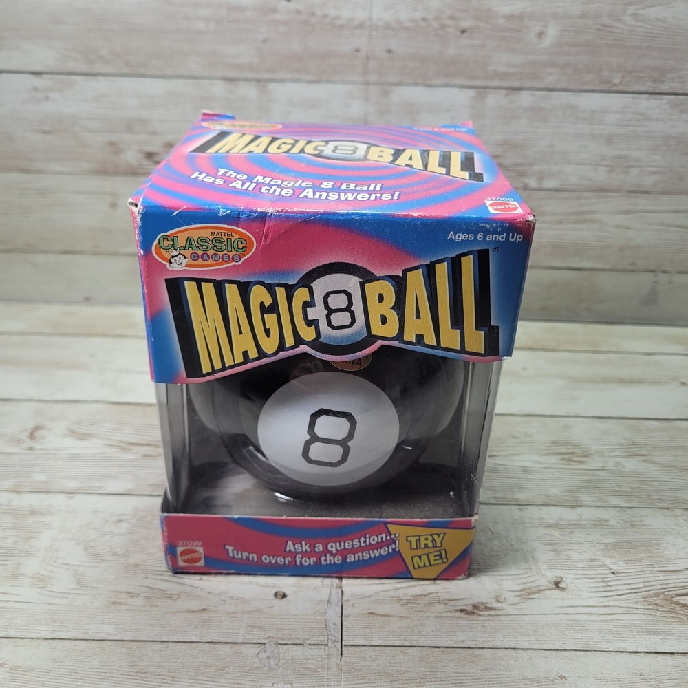 Vintage Mattel Magic 8 Ball Mattel Classic Game Brand New Free Shipping