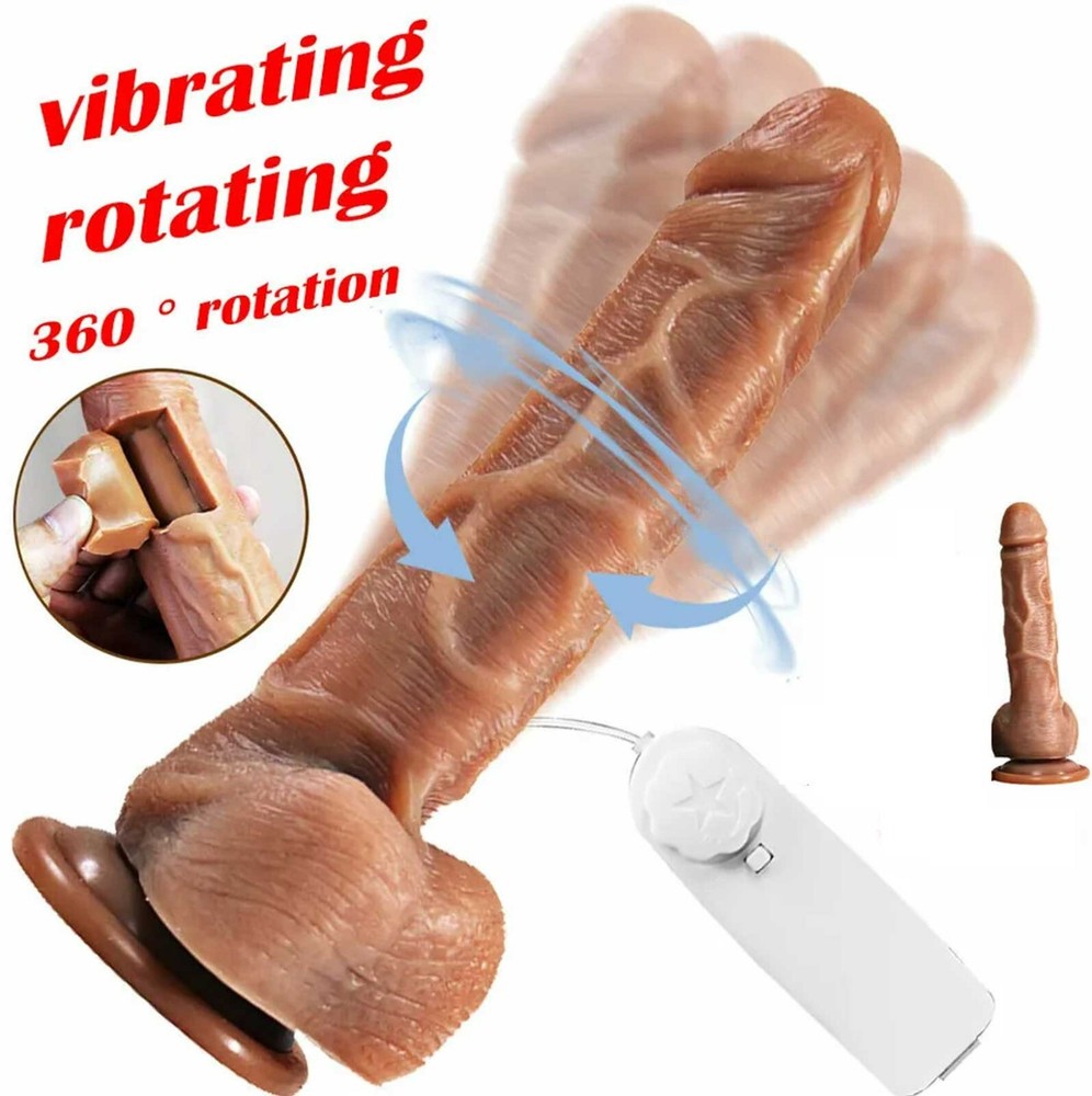 MULTISPEED Vibrator G-Spot Dildo Sex Toy Rotating Clit Massage Women Masturbator