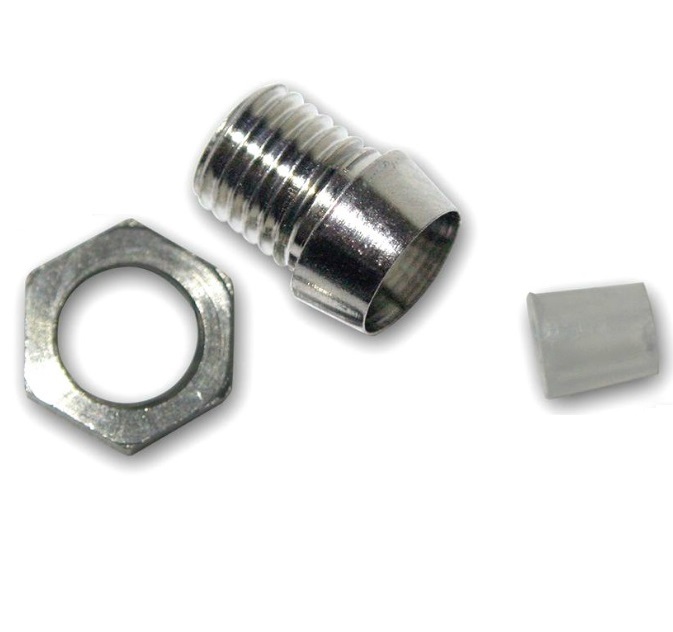 50 PCS 3mm Clip Chrome Metal Bezel LED Holders Mounts