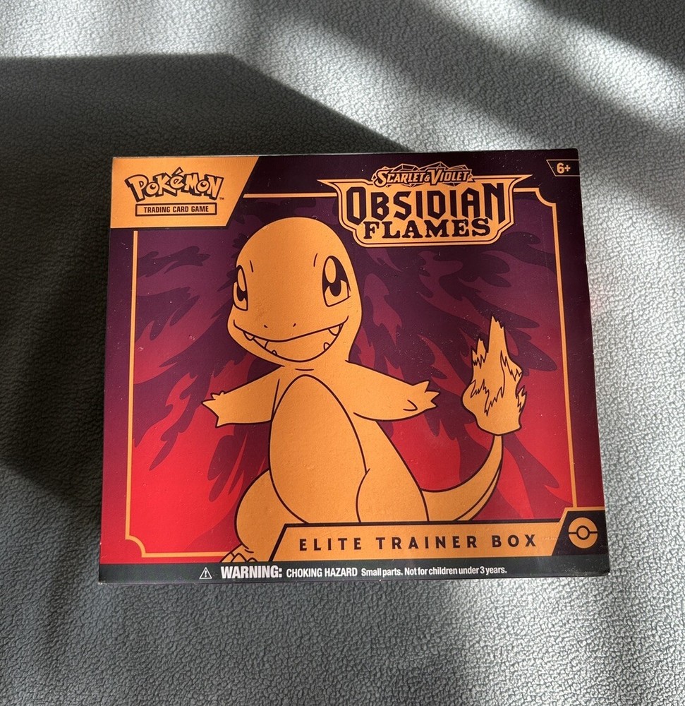 Pokémon: Scarlet & Violet 3 SV3 Obsidian Flames Elite Trainer Box ETB Sealed