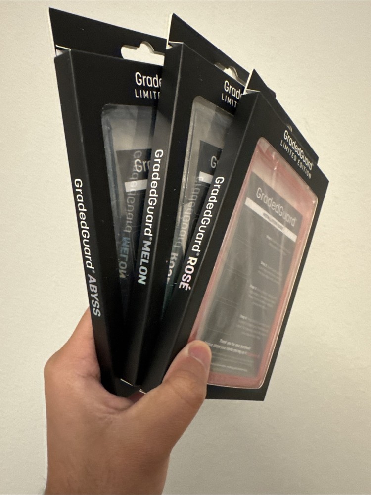 GradedGuard PSA Graded Card Case Guard Protector Abyss + Melon + Rose (Limited)