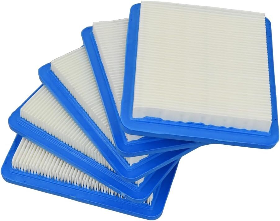 5Pcs Briggs & Stratton Air Filters 491588 491588S 399959 17211-ZL8-000 Replacement