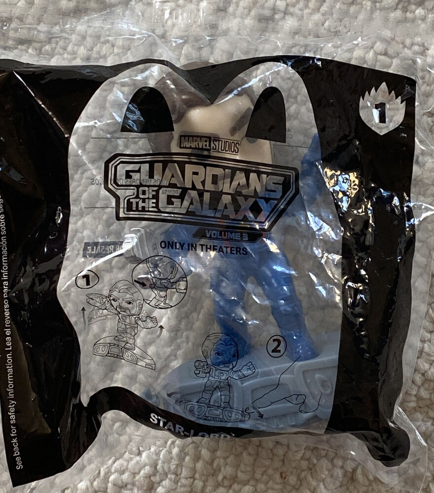 2023 McDonald's Happy Meal Toys MARVEL * Guardians of the Galaxy * #1 STAR LORD