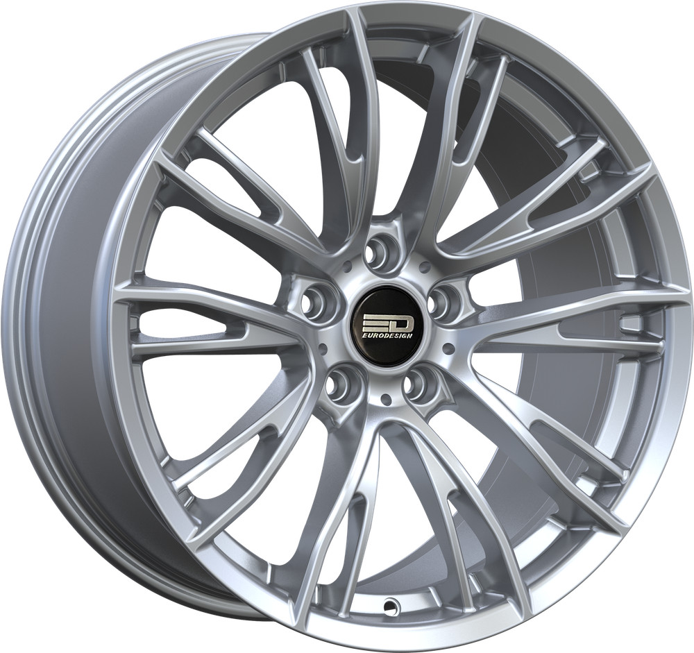 Euro Design Venice 18X8 5X120 ET 20MM Hyper Silver