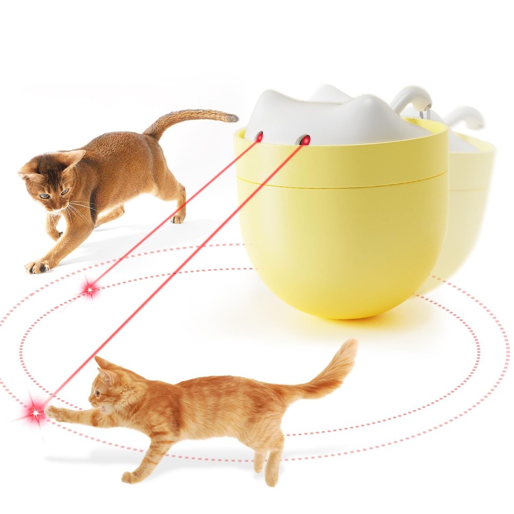 Cat Laser Toy, Automatic Laser Cat Toys for Indoor Cats/Kittens, Rechargeable...