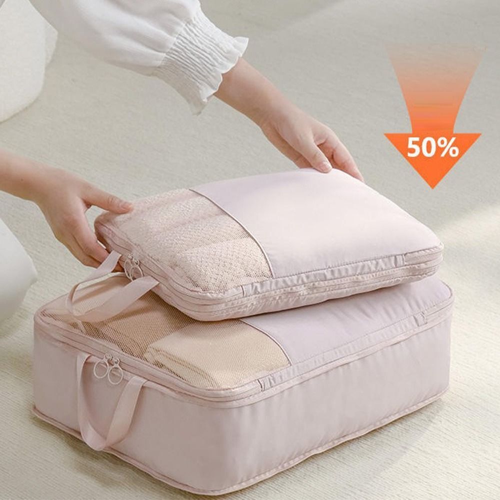 Visual Window Luggage Compression Bag Shoes Bag  Travel Bussness Trip-image