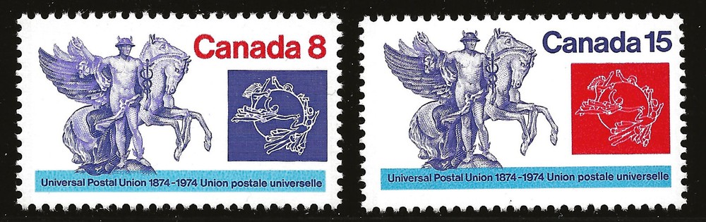1974 Canada Scott #648-49 Complete Set FVF MNH Stamps