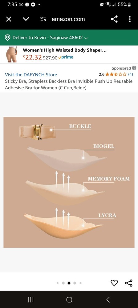 Dafynch beauty full push up bra