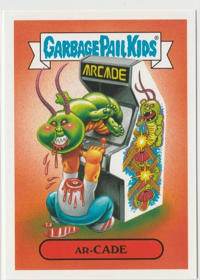 Ar-Cade 1b Garbage Pail Kids GPK 2018 We Hate the 80s Trading Card