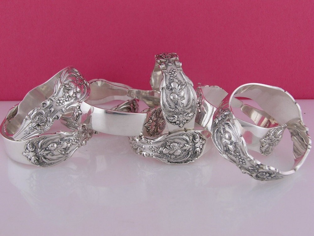 Sterling REED & BARTON Napkin Ring FRANCIS I ~no mono ~ $99 each
