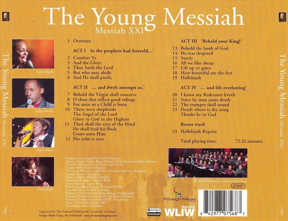 VISUAL MINISTRY GOSPEL CHOIR - THE YOUNG MESSIAH: MESSIAH XXI NEW CD-image