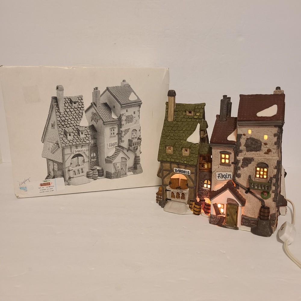 DEPT 56 Oliver Twist Fagins Hide-A-Way Retired Dickens Village Series #55522