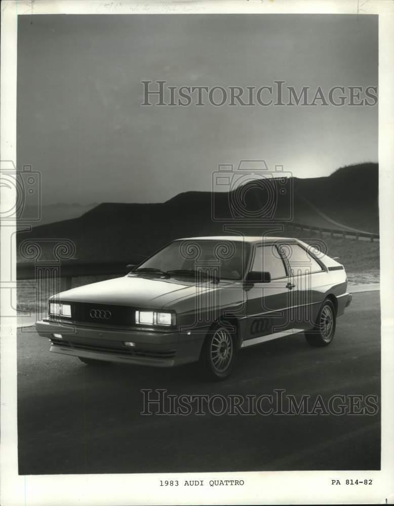 1982 Press Photo Audi 