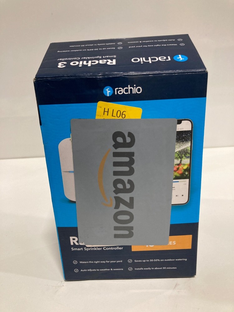 Rachio 3 Smart Sprinkler Controller with 16 Zones and Auto Scheduling