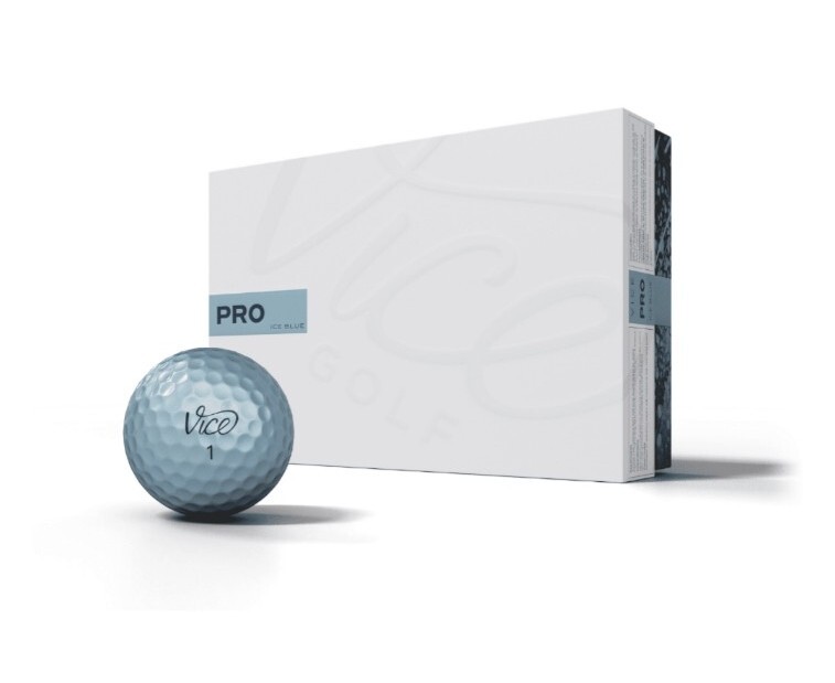 4 Dozen Vice Pro Ice Blue Golf Balls New Free Shipping SOLDOUT ON VICE-image