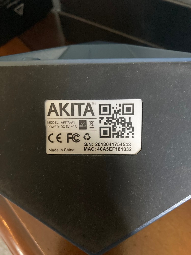 AKITA Model AK01 SMART HOME VPN Internet IoT Wifi Security Device-image