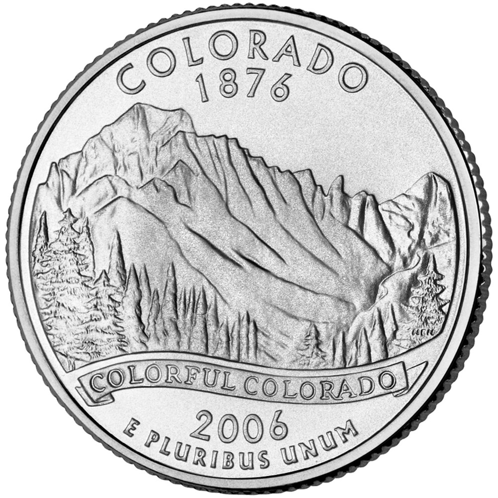 2006-D - Colorado - U.S. State Quarter- UNC from US Mint