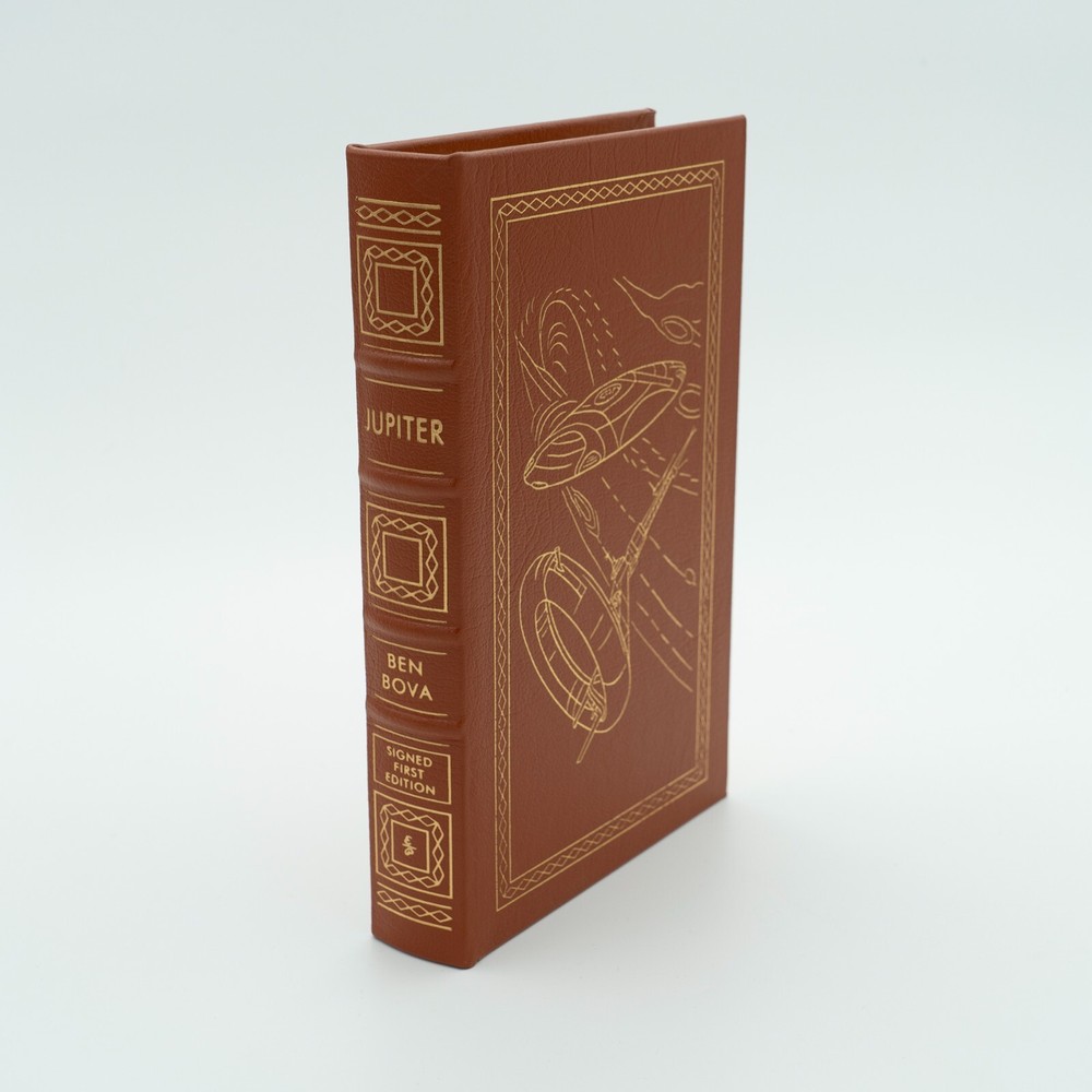 Ben Bova's Jupiter Leather Bound Signed Collector's First Edition