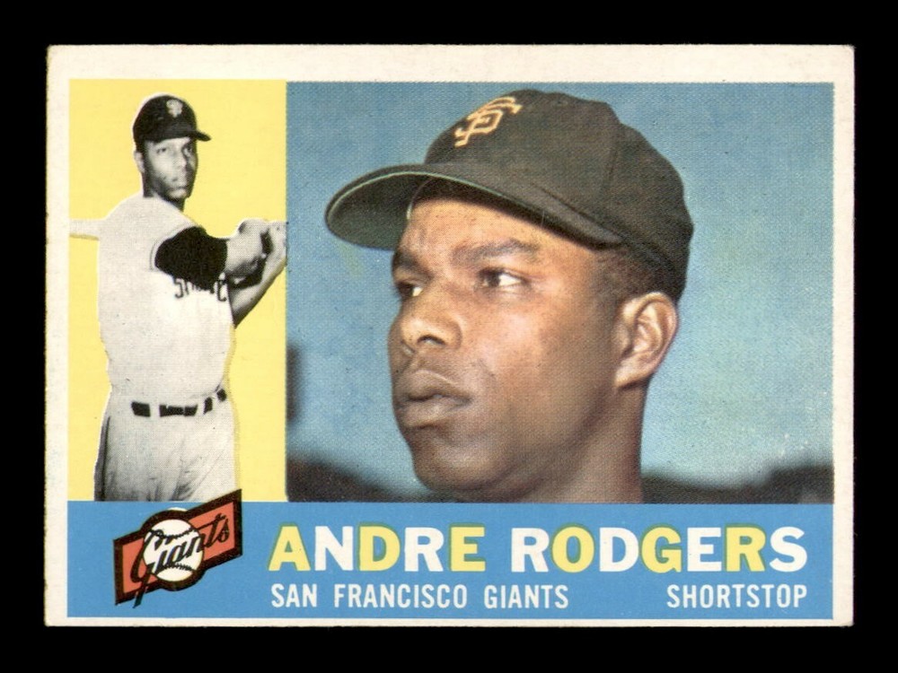 1960 Topps #431 Andre Rodgers EX-MINT Baseball Card by OBGcards