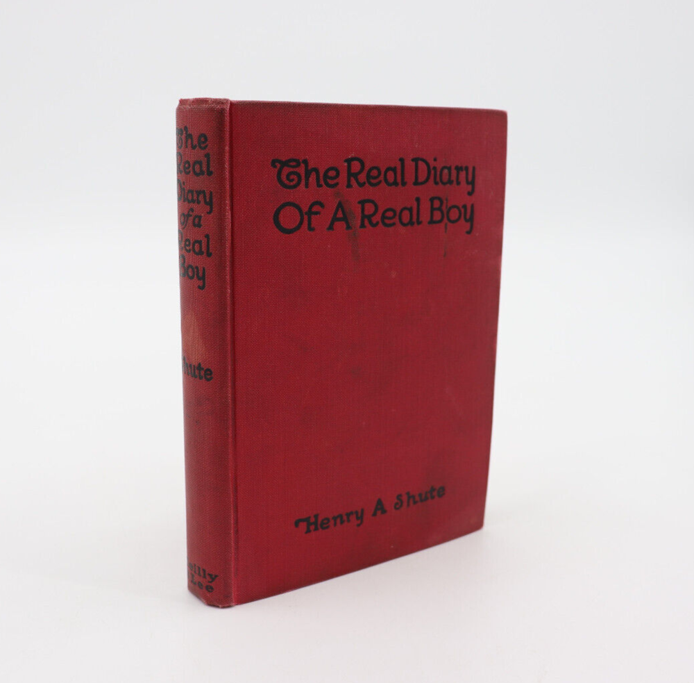 1906 Real Diary of A Real Boy by Henry A Shute Authentic Childhood Memoir