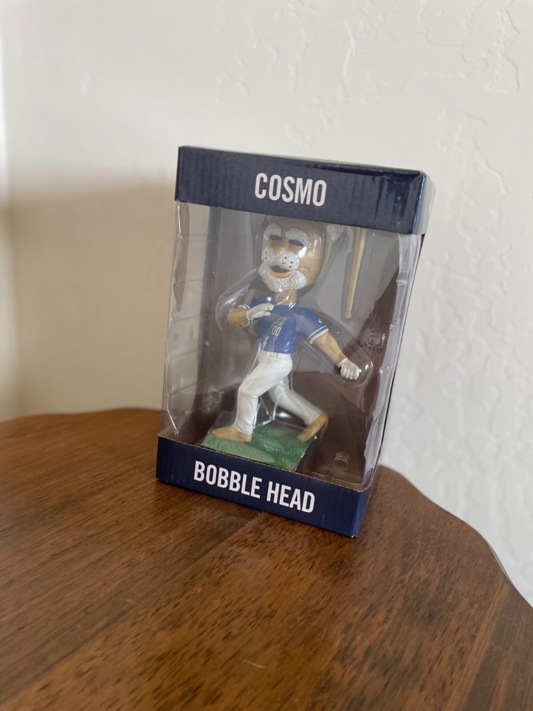 BYU Cougars Cosmo Bobble Head Mascot Baseball Batting NEW in BOX
