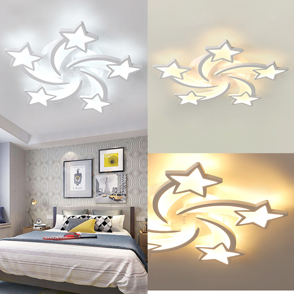 Acrylic LED Ceiling Light Dimmable Pendant Lamp Hallway / Bedroom Fixture 110V
