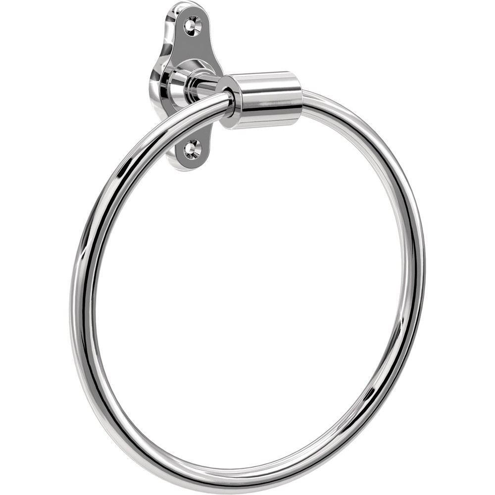 Calloway Polished Chrome Hand Towel Holder Single Pack Bathroom Rack