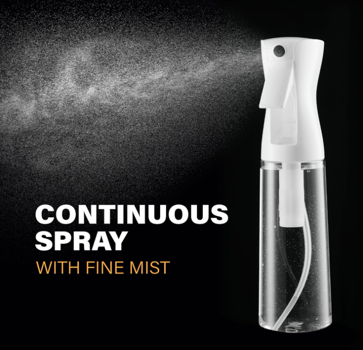 2 Pack Spray Bottle for Natural Hair  Fine Mist for Curls Locs and Braids 10oz