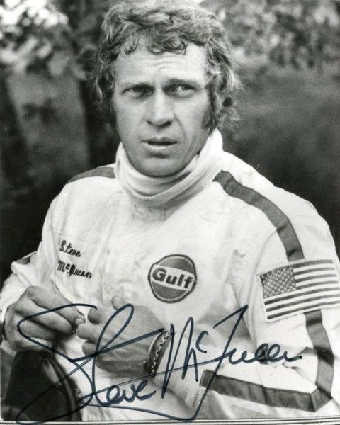 REPRINT - STEVE MCQUEEN Autographed Signed 8 x 10 Photo Poster RP Man Cave