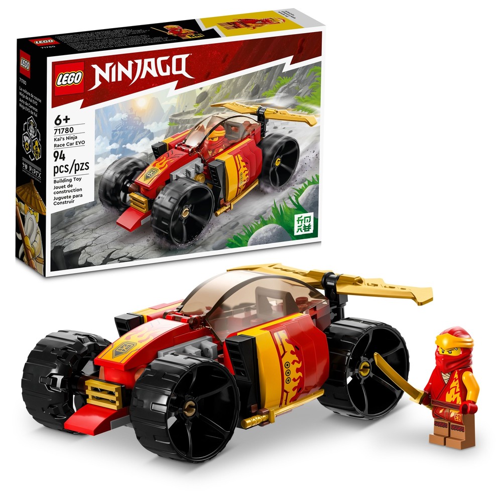 LEGO NINJAGO Kai's Ninja Race Car Evo Building Set 71780