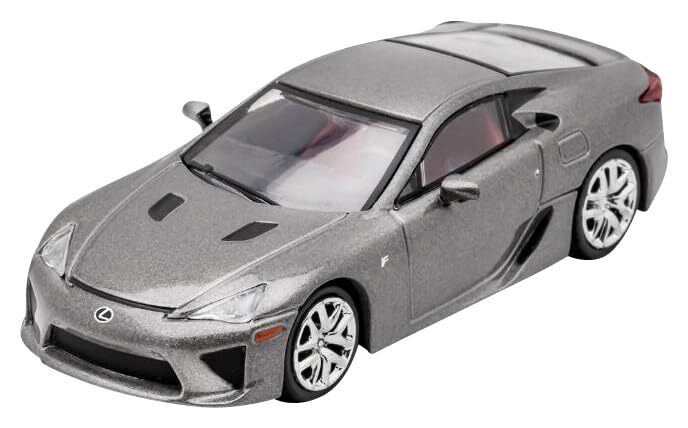DIECASTTEAM 1/64 Lexus LFA LHD Gray Diecast Model Car