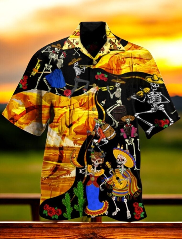 Mariachi Mexican Hawaiian Shirt