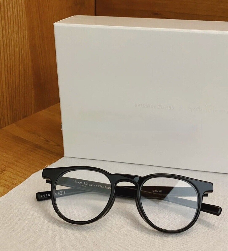 2024 GentleMonster Sunglasses Maison Margiela x MM009 01 Black Frame Clear