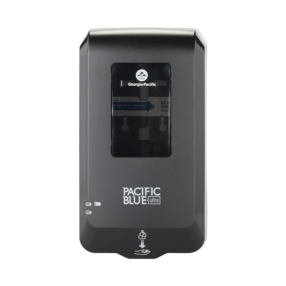 Pacific Blue Ultra Automated Soap Dispenser, Black, Wall Mounted, Easy To Instal-image