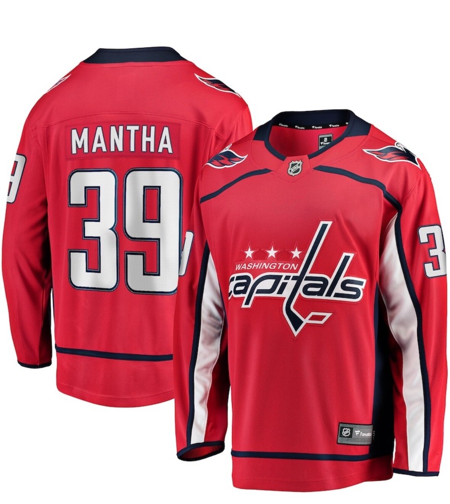 Anthony Mantha Washington Capitals Fanatics Home Breakaway Replica Jersey - Red